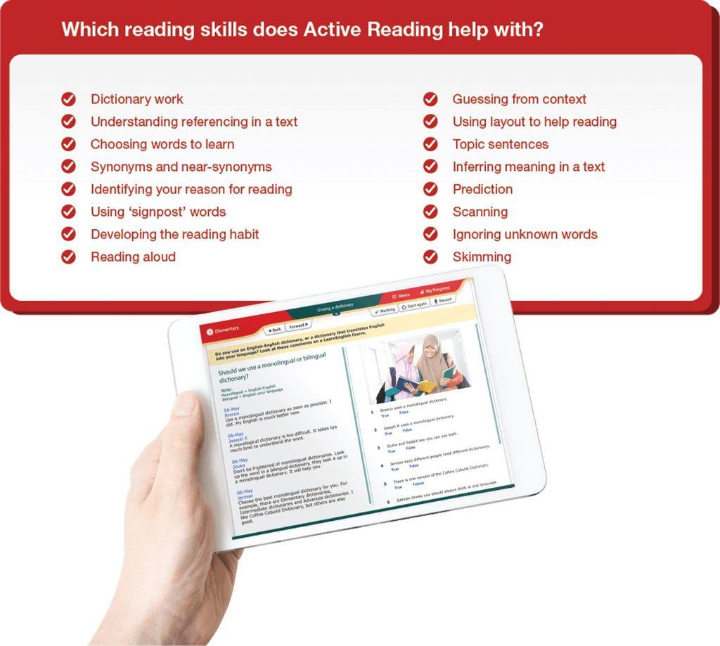 Active Reading Screenshot