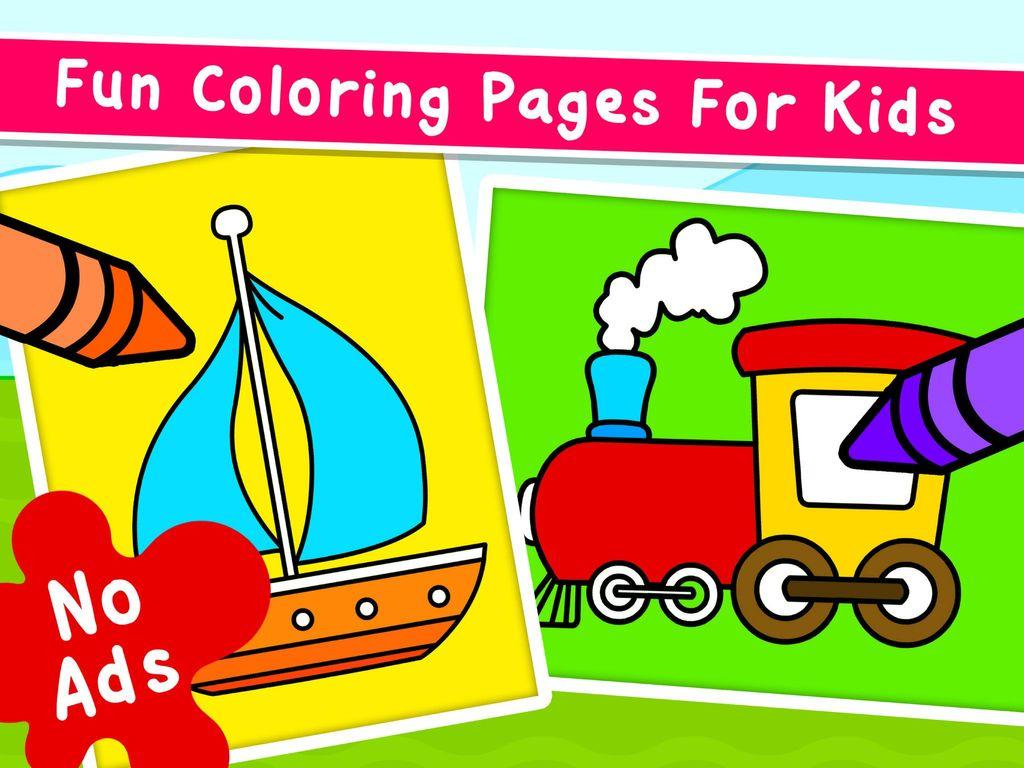 Kidlo Coloring Games for Kids Screenshot