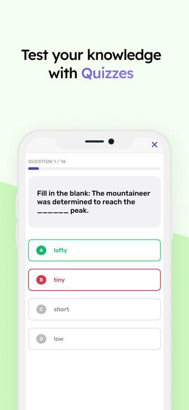 11+ Vocabulary by Examly Screenshot