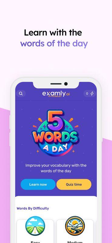 11+ Vocabulary by Examly Screenshot