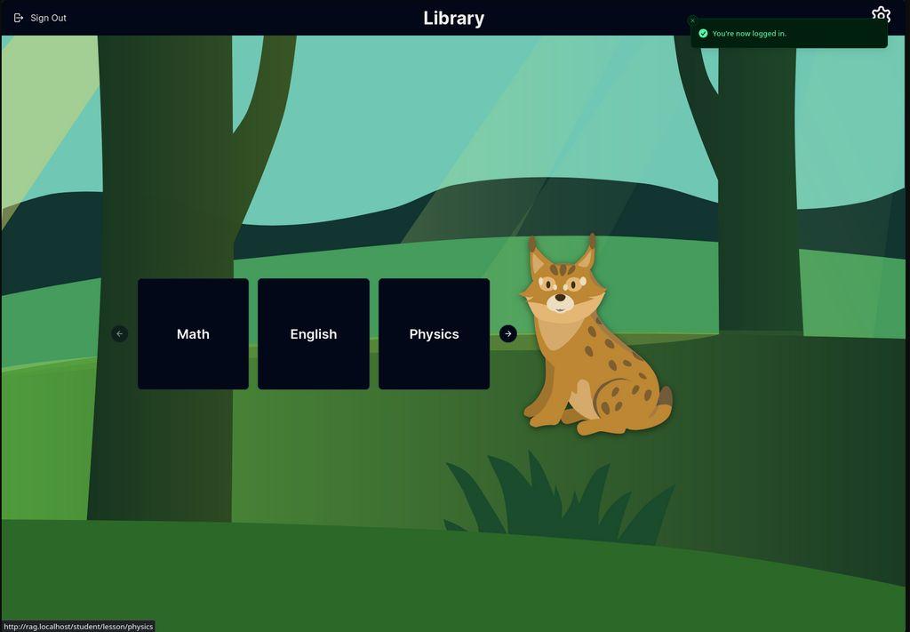 AI Scholar Screenshot