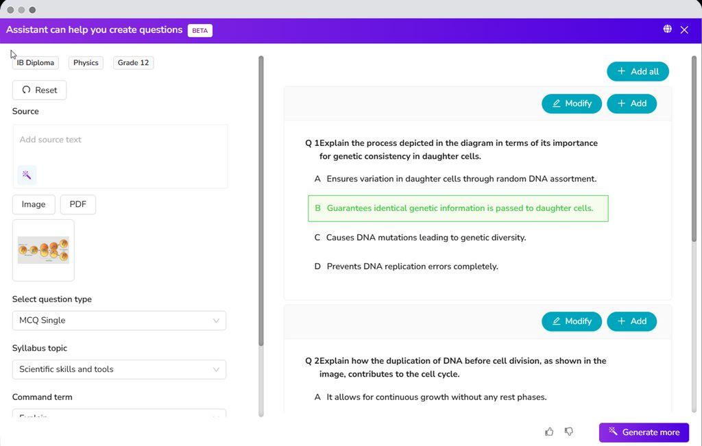 AssessPrep Screenshot