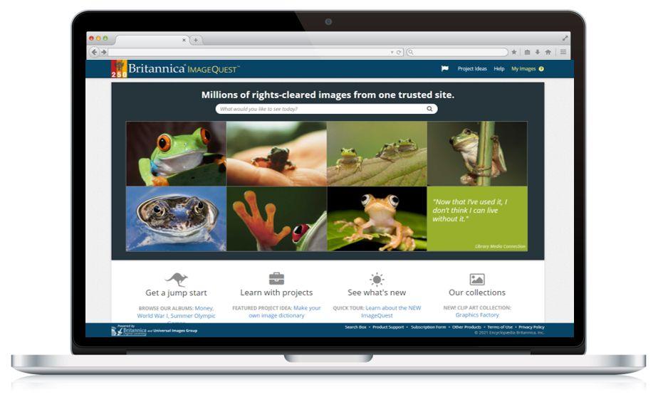 Britannica ImageQuest Screenshot