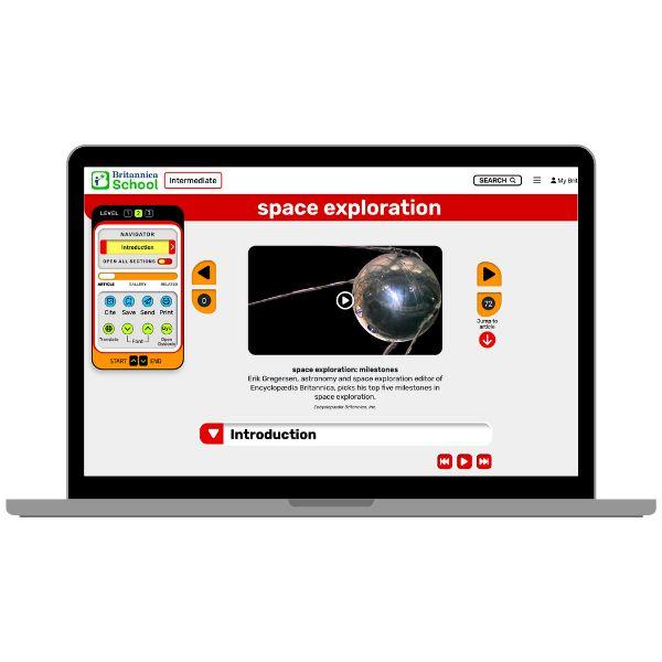 Britannica School Screenshot