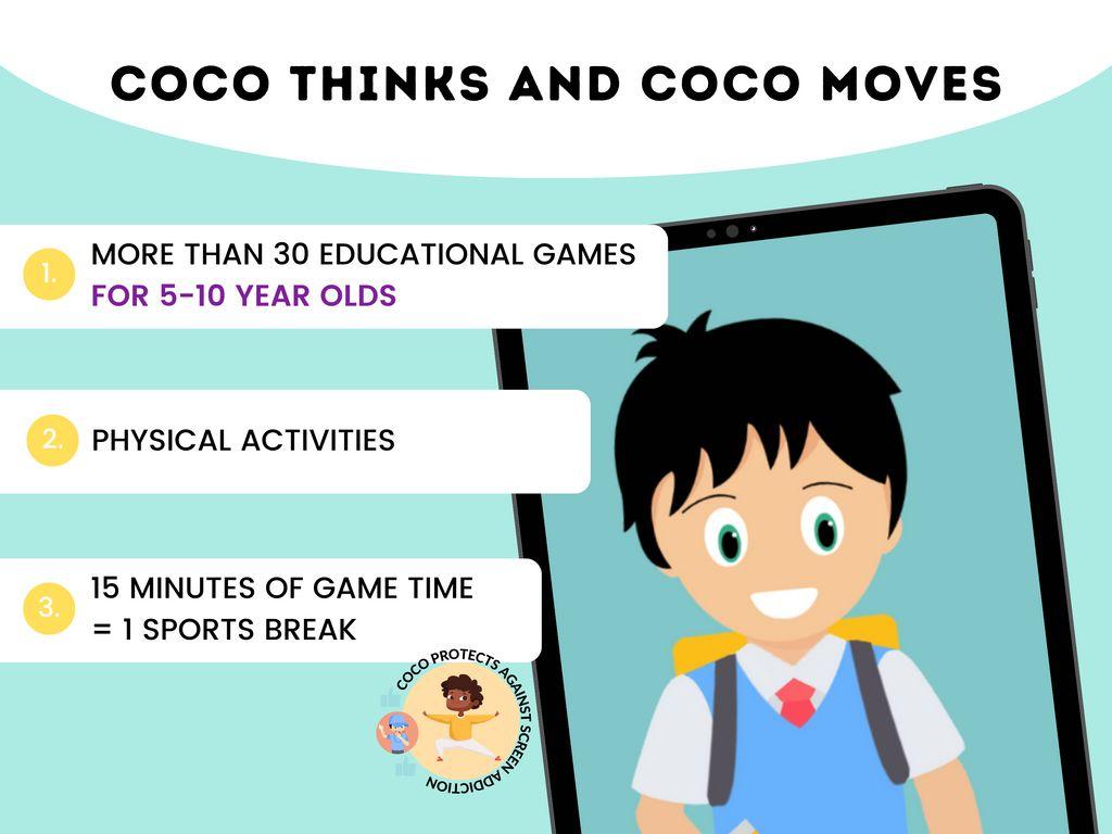 COCO THINKS and COCO MOVES Screenshot