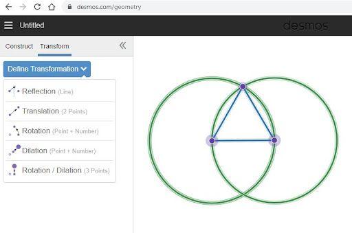 Desmos Screenshot