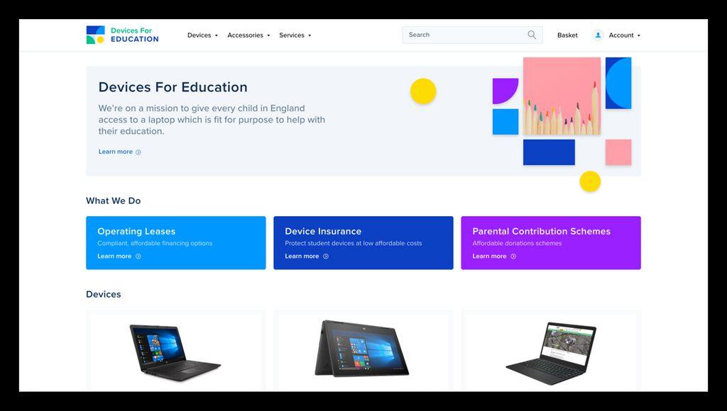 Devices for Education Screenshot