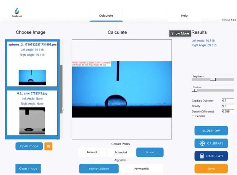 Dropometer - Educational Screenshot
