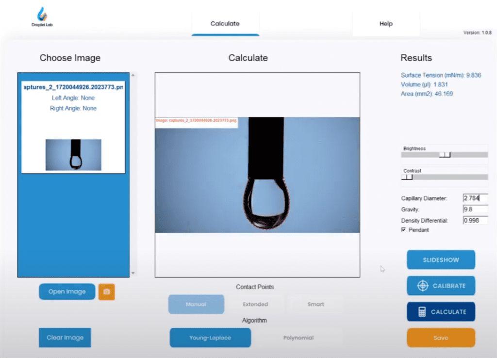 Dropometer - Educational Screenshot