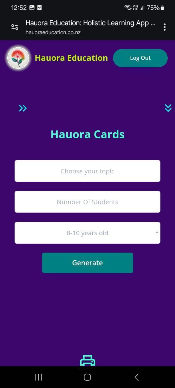 Hauora Education Screenshot