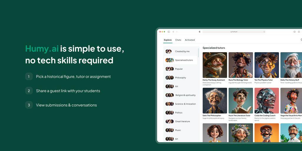 Humy.ai Screenshot