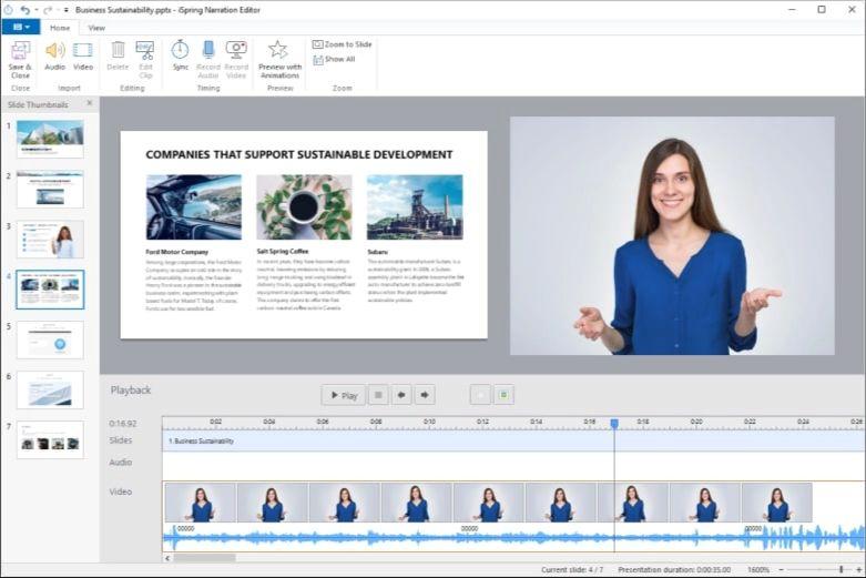 iSpring Suite Screenshot