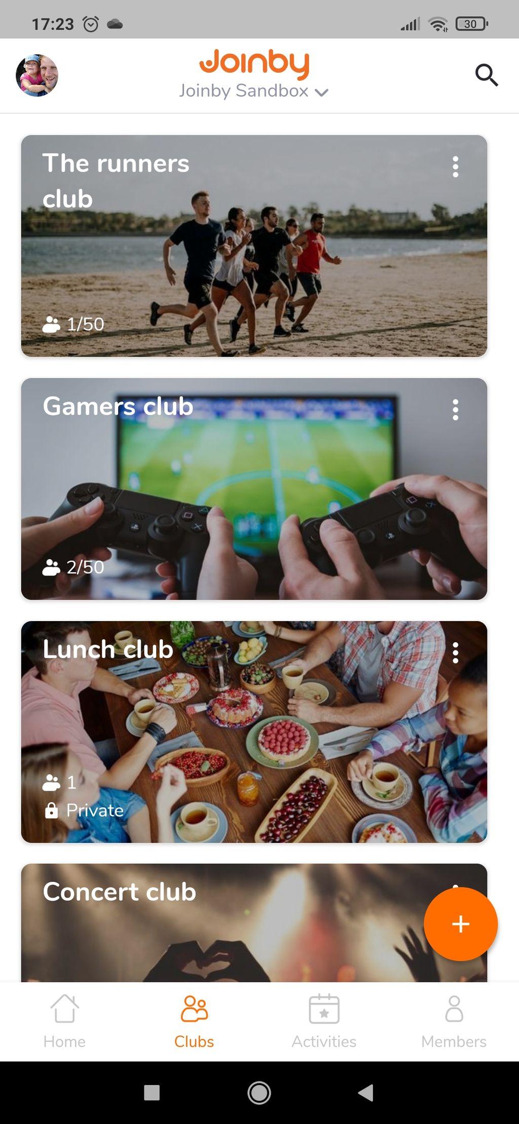 Joinby - Student community platform Screenshot