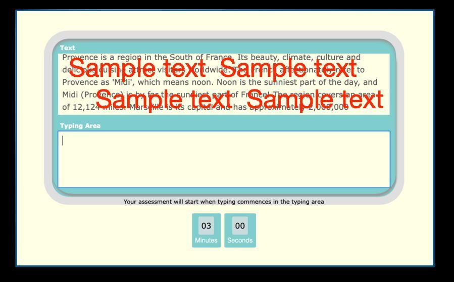 National Ofqual Regulated Touch Typing Qualifications Screenshot