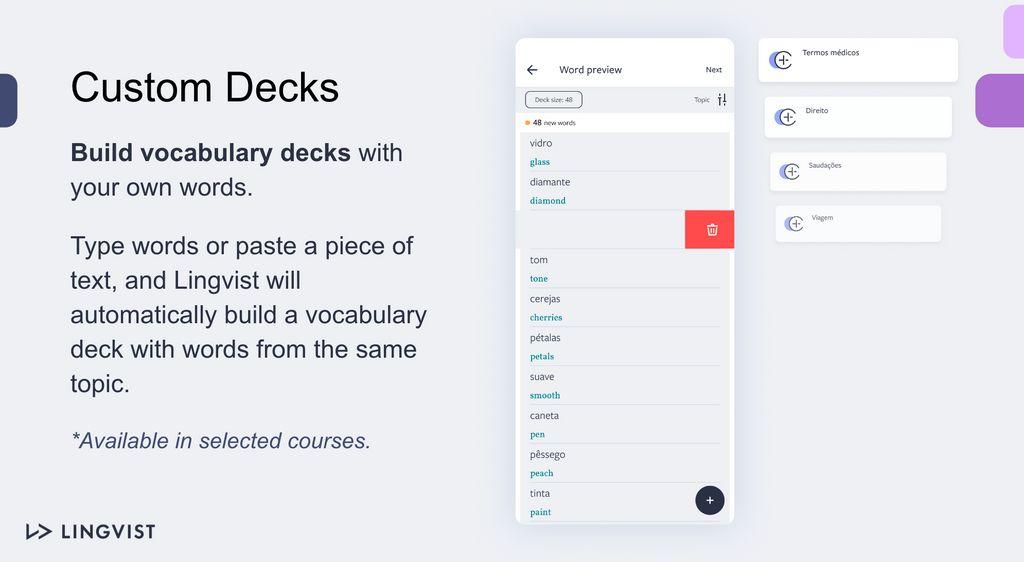 Lingvist Classroom Screenshot