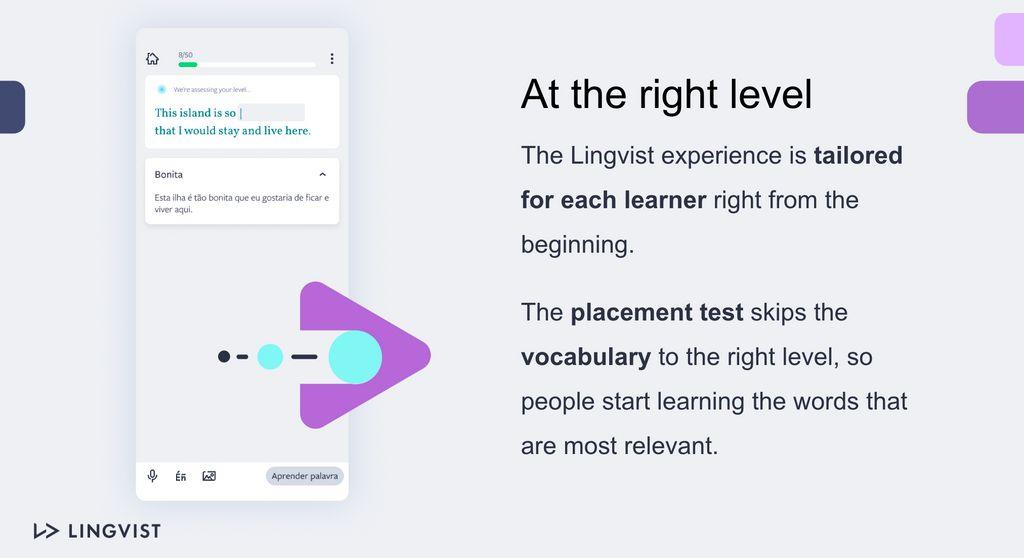 Lingvist Classroom Screenshot