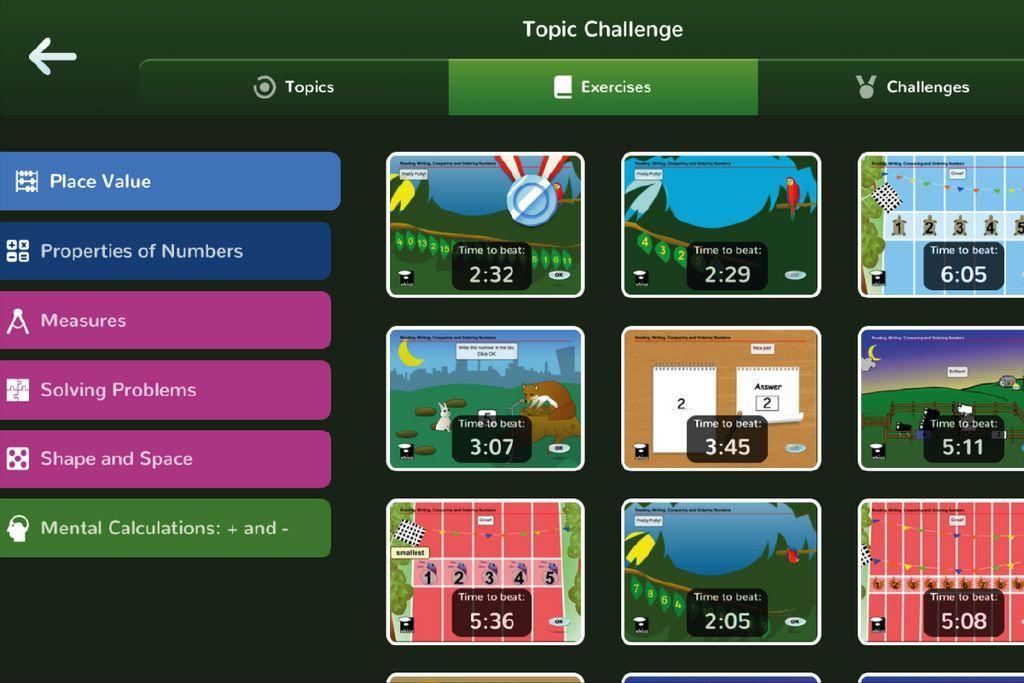 Maths-Whizz Suite Screenshot