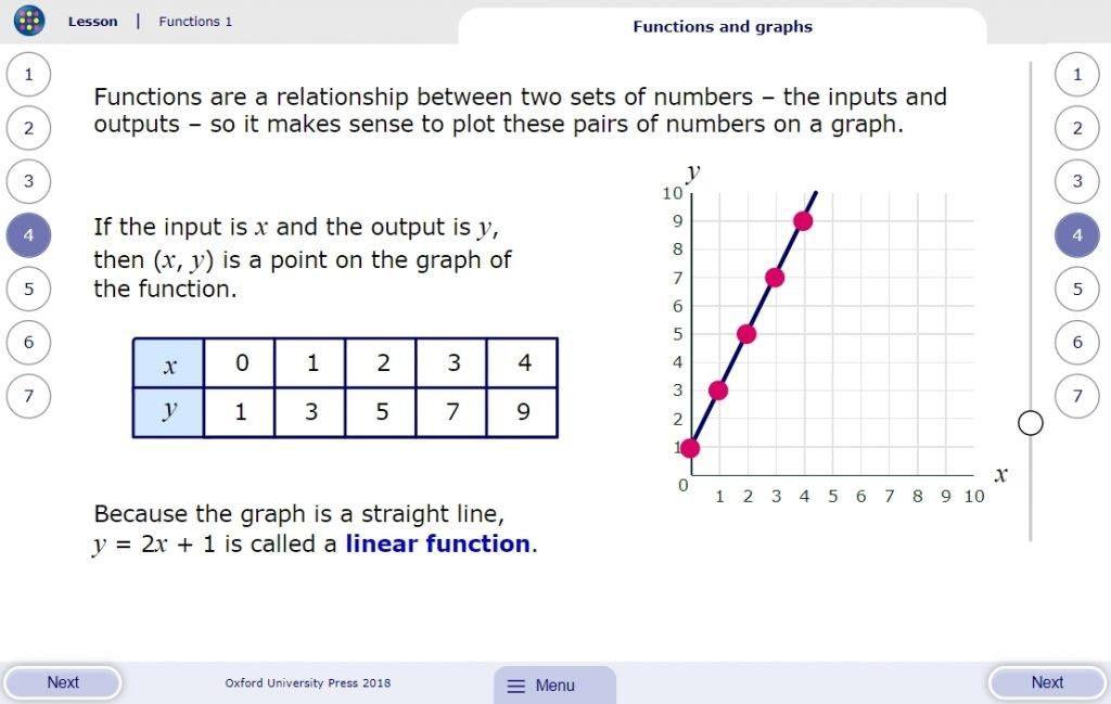 MyMaths Screenshot