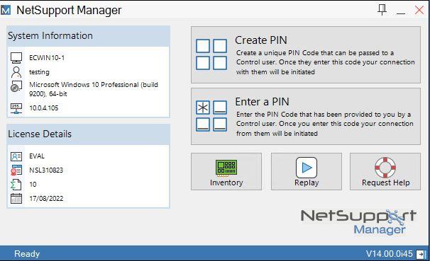 NetSupport Manager Screenshot