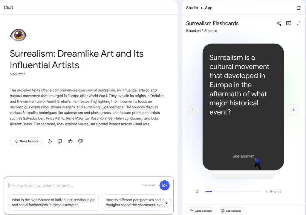 NotebookLM Screenshot