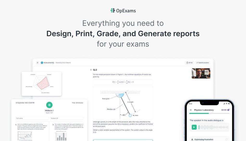 OpExams Screenshot