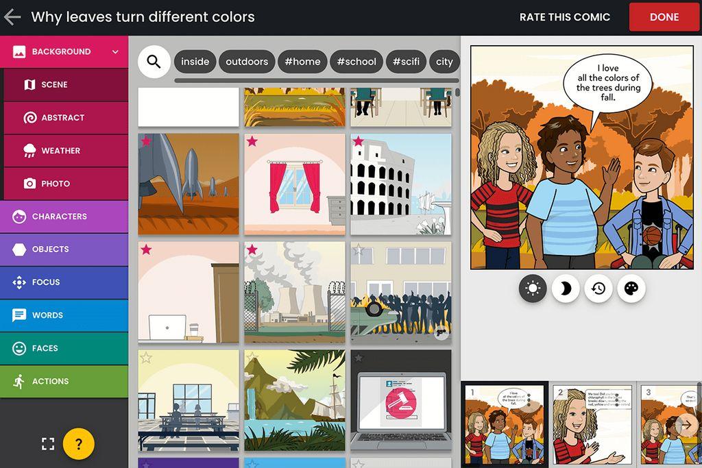 Pixton Screenshot