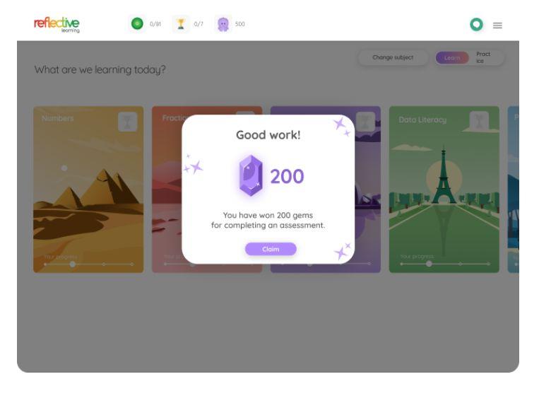 Reflective Learning Screenshot