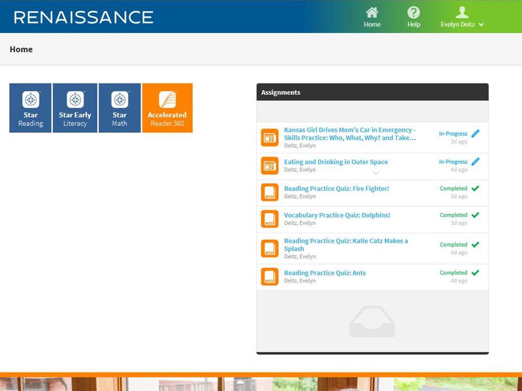Renaissance Accelerated Reader™️ Screenshot