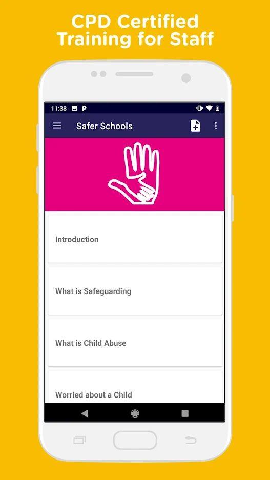 Safer Schools App Screenshot