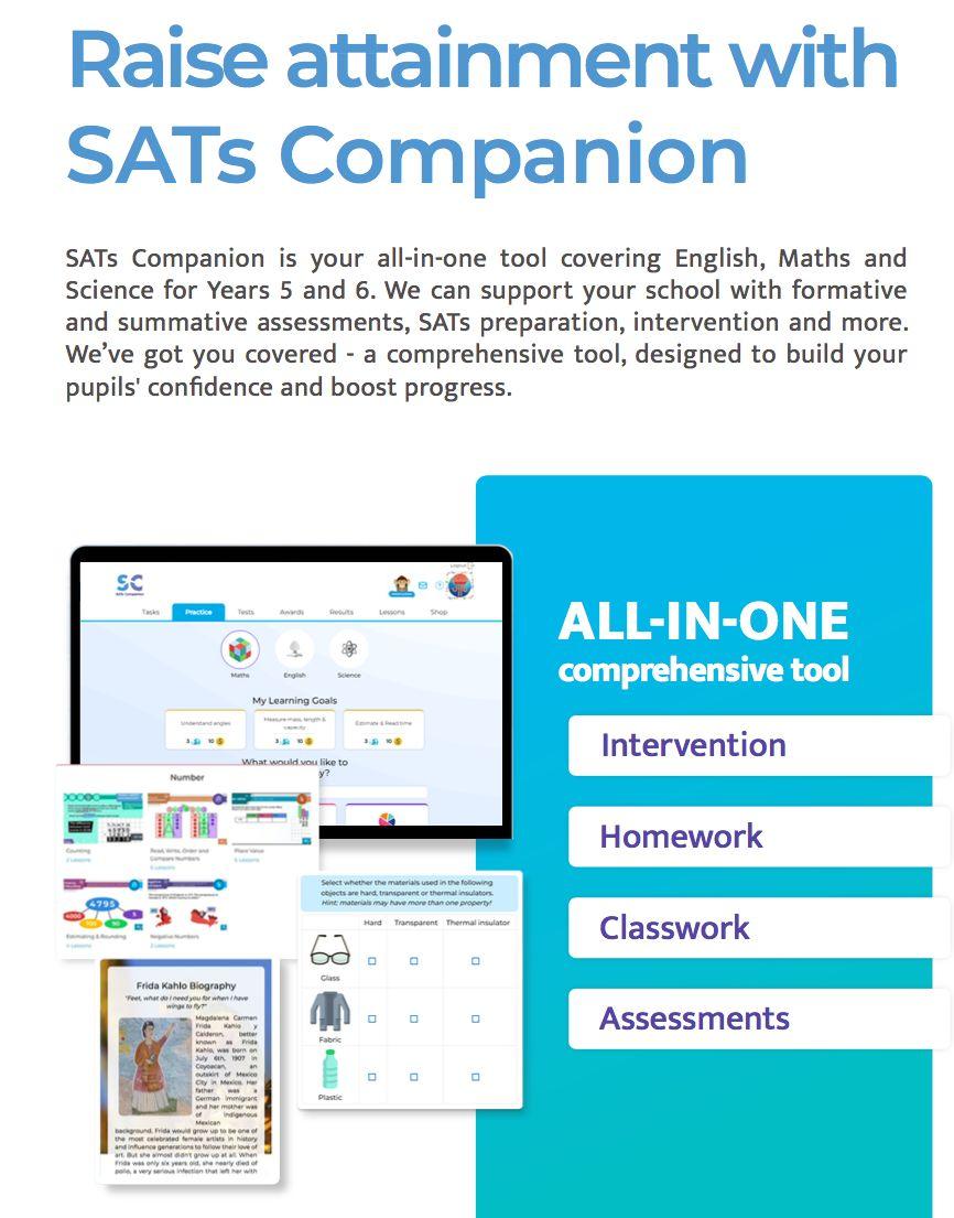 SATs Companion Screenshot