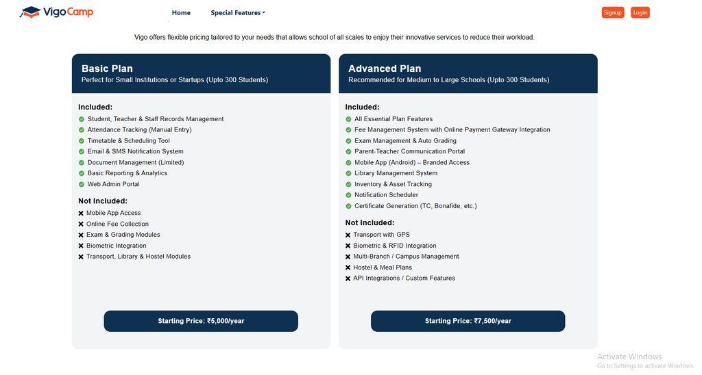 VigoCamp Screenshot