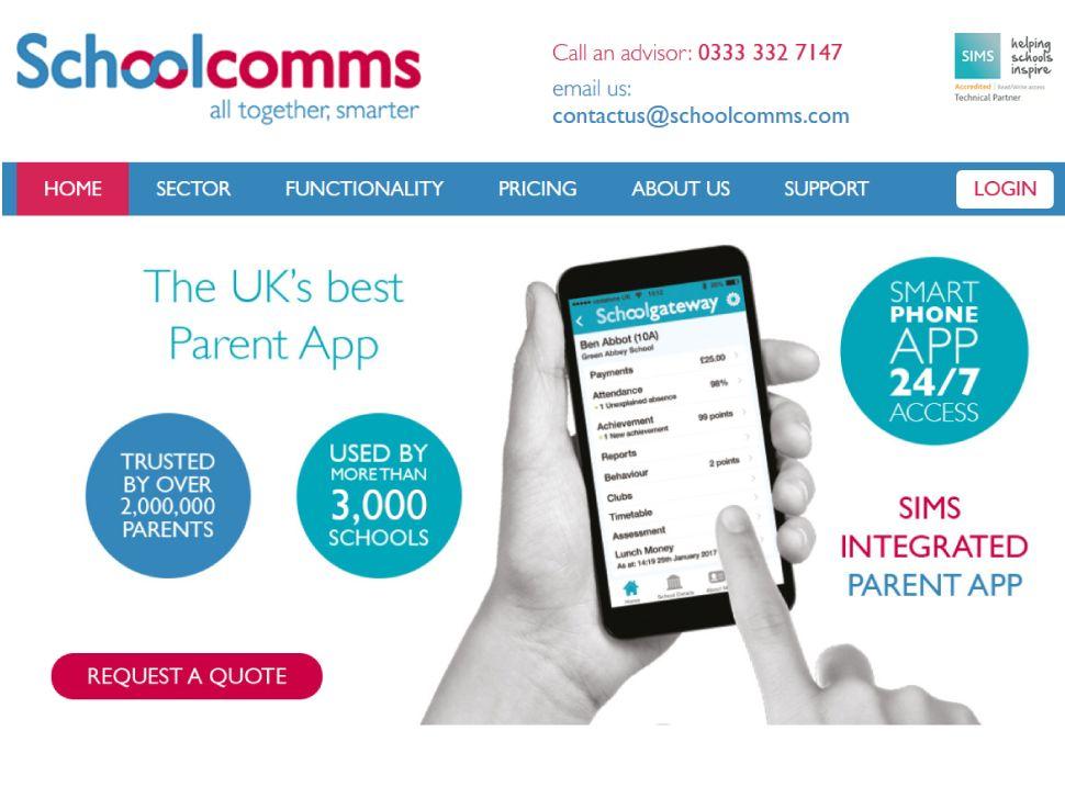 Schoolcomms Screenshot