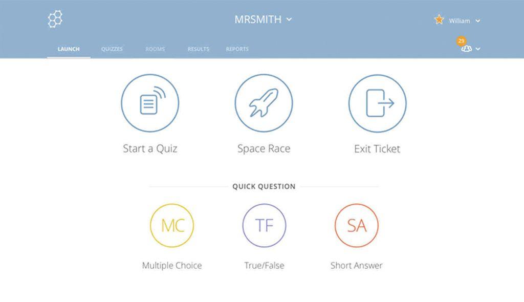 Socrative Screenshot