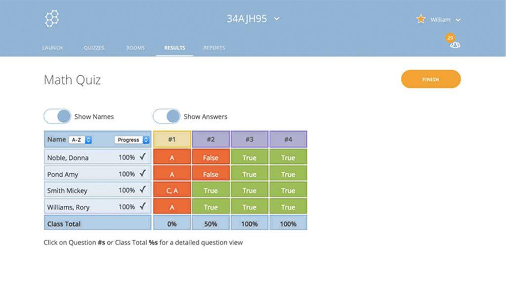 Socrative Screenshot