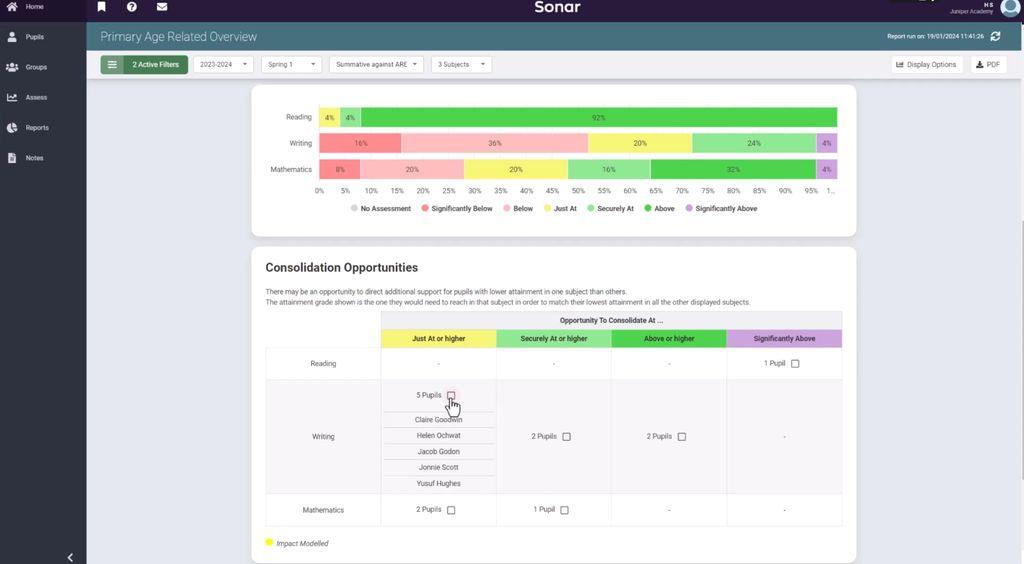 Sonar Tracker Screenshot