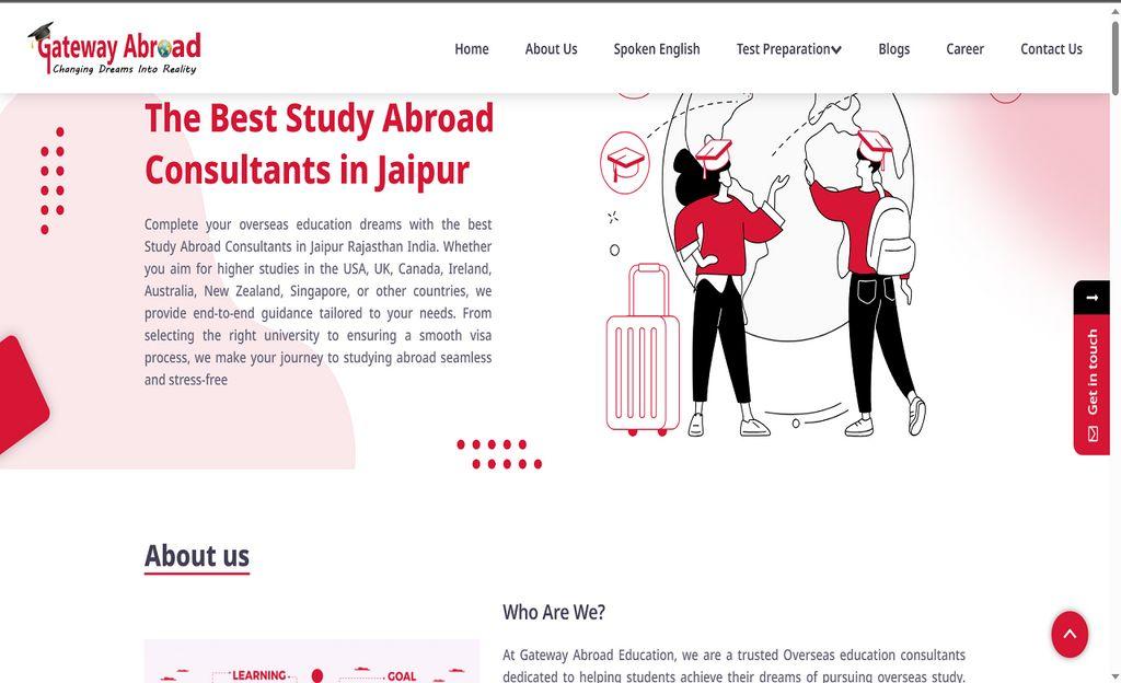 Gateway Abroad Education Screenshot