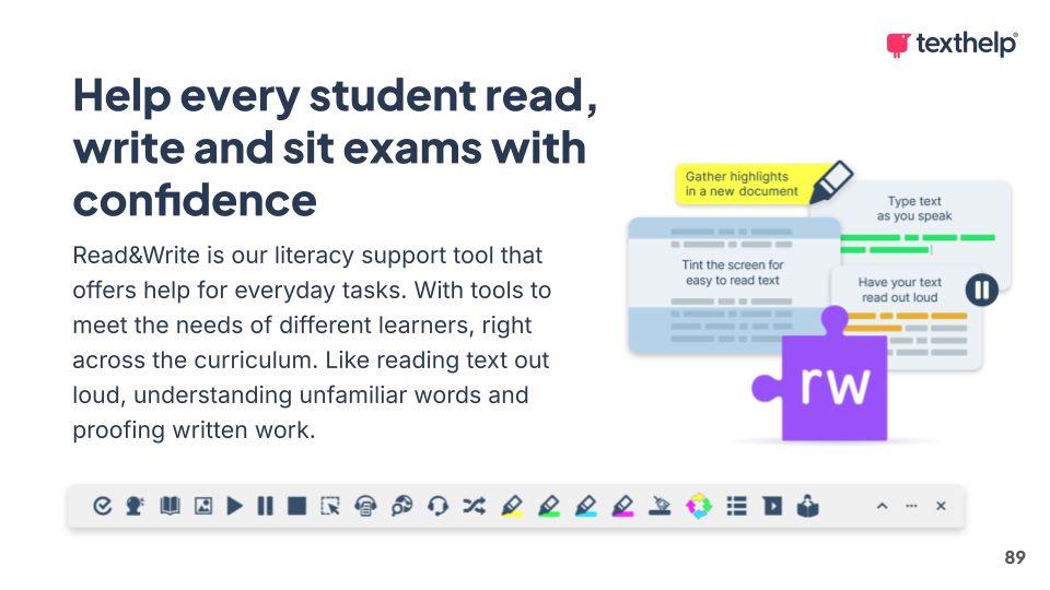 Read&Write Screenshot
