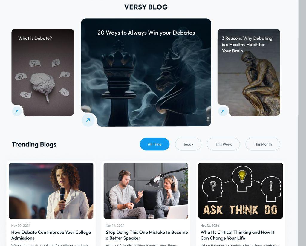 VersyTalks Screenshot