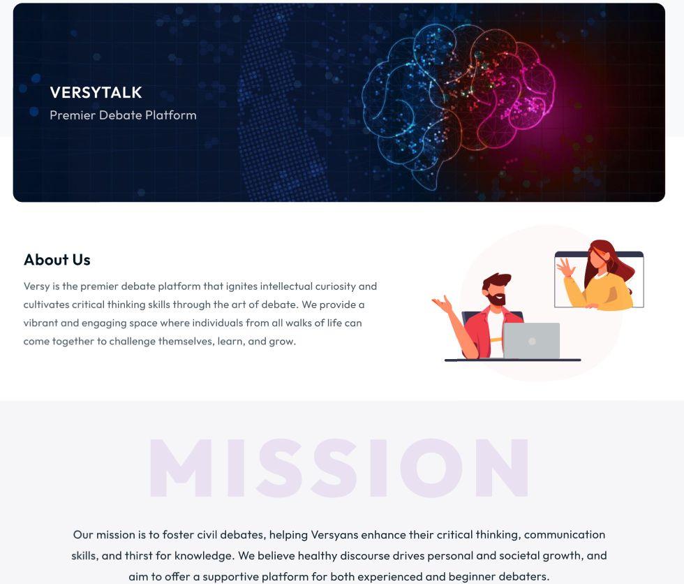 VersyTalks Screenshot