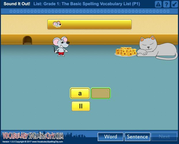 VocabularySpellingCity Screenshot